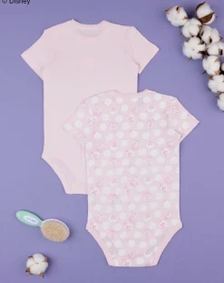 Prenatal Body Intimo E Calze-Pack 2 Body Costina Bimba "Minnie”
