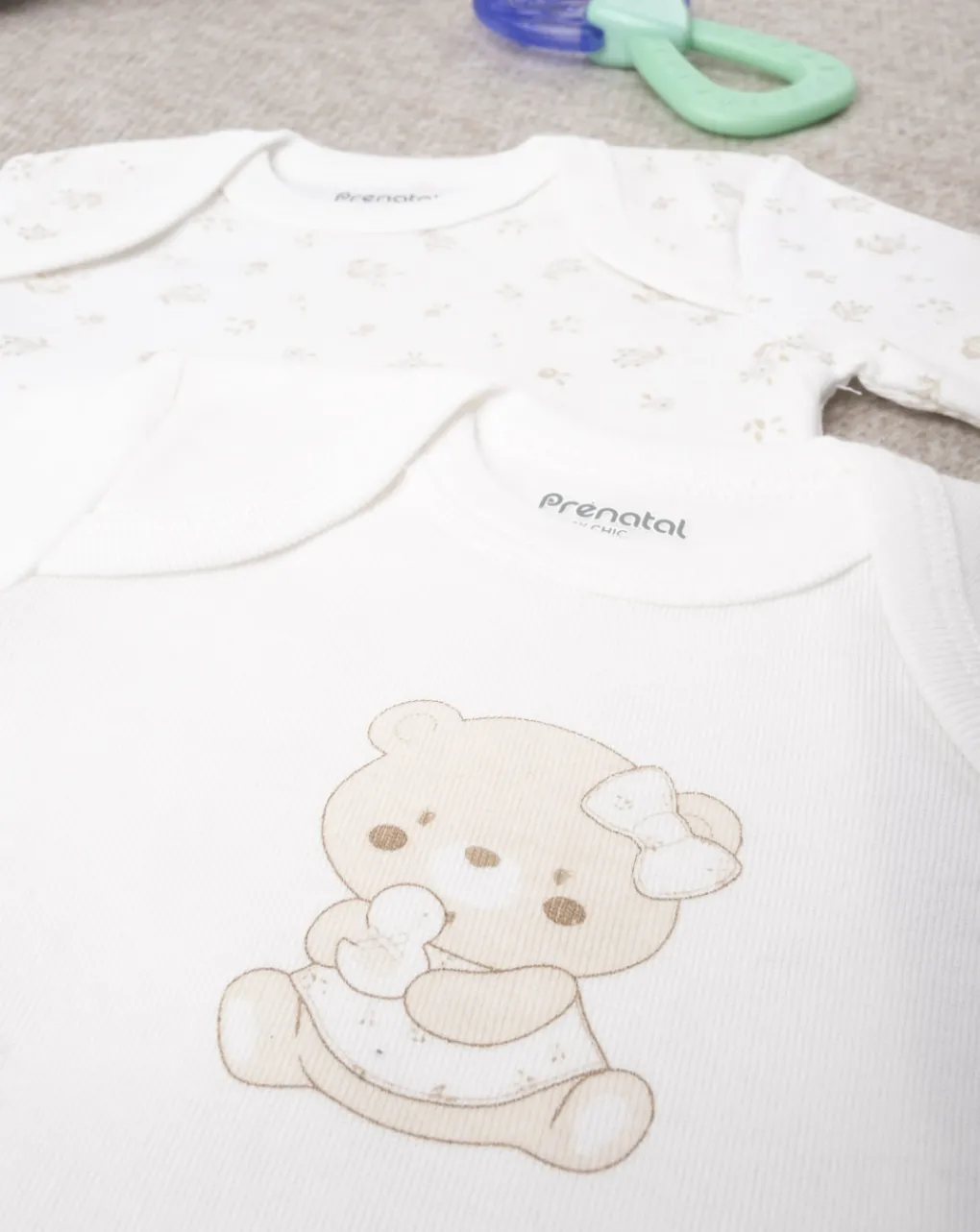 Prenatal Magliette E Body Intimi-Pack 2 Body Girl "Orsetti”