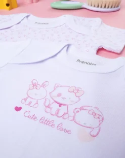 Prenatal Magliette E Body Intimi-Pack 2 Body Intimi Girl