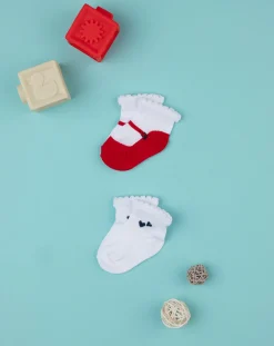 Prenatal Scarpine E Calze-Pack 2 Calze Bimba Organic Cotton