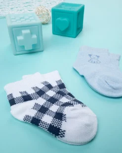 Prenatal Scarpine E Calze-Pack 2 Calze Bimbo 