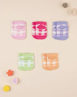 Prenatal Body Intimo E Calze-Pack 5 Calze Corte Bimba Frutta