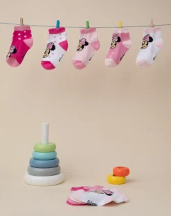 Prenatal Body Intimo E Calze-Pack 5 Calze Girl "Minnie”