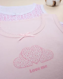 Prenatal Intimo E Calze-Pack 2 Canotte Intime Bambina