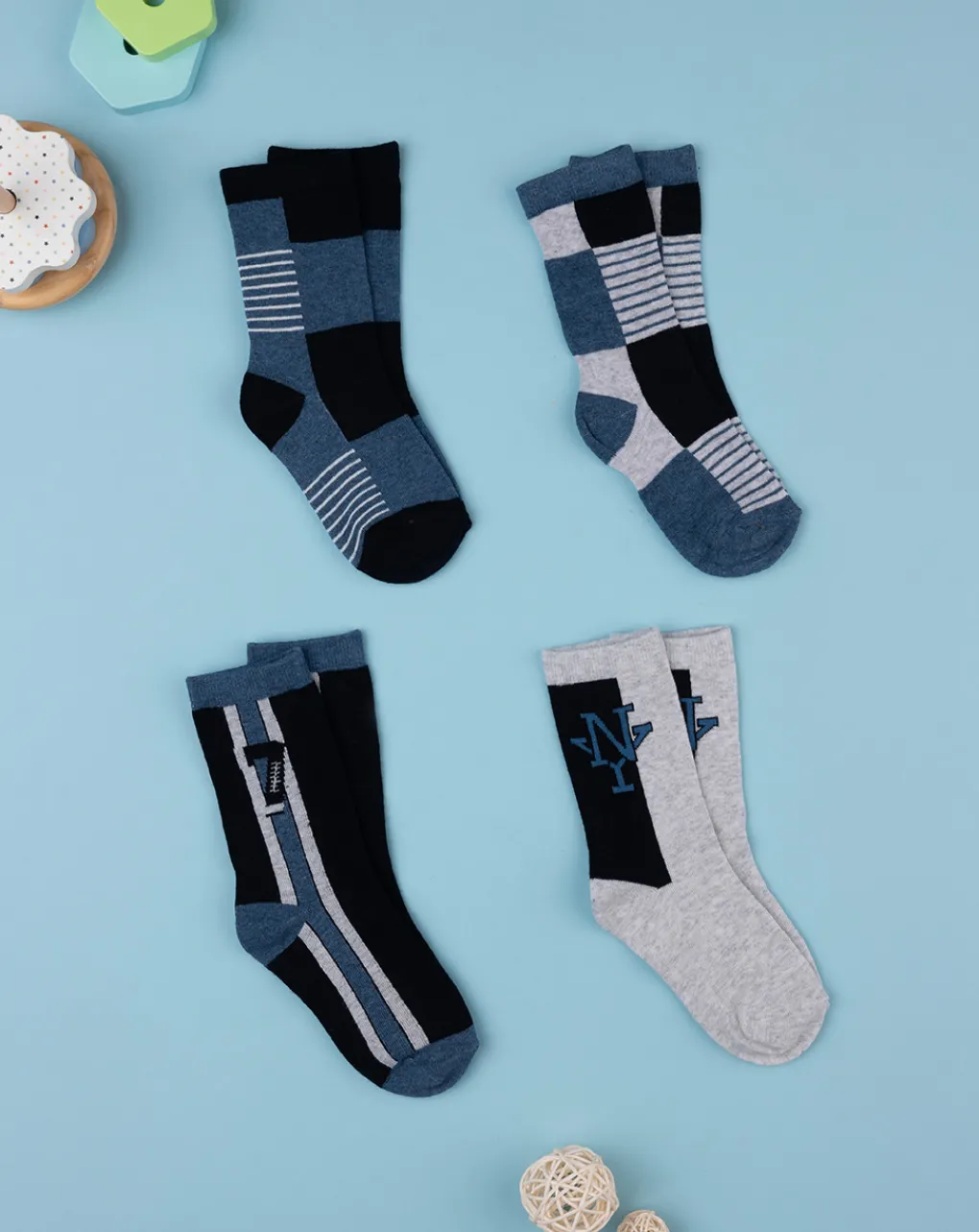 Prenatal Intimo E Calze-Pack 4 Gambaletti Bambino