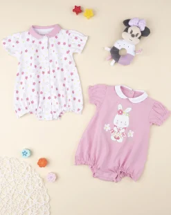 Prenatal Abiti Completi E Tutine-Pack 2 Pagliaccetti Girl Pink
