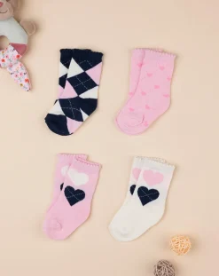 Prenatal Body Intimo E Calze-Pack 4 Paia Calzine Bimba Burlington