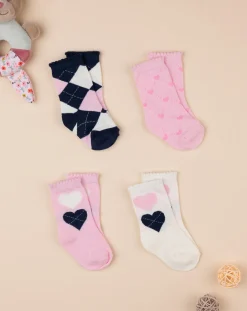 Prenatal Body Intimo E Calze-Pack 4 Paia Calzine Bimba Burlington