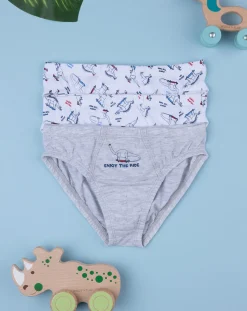 Prenatal Intimo E Calze-Pack 3 Slip Bambino "Dinosauri”