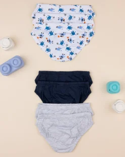 Prenatal Intimo E Calze-Pack 7 Slip Bambino Dinosauro