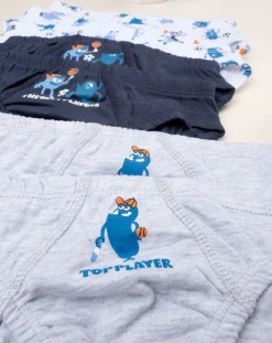 Prenatal Intimo E Calze-Pack 7 Slip Bambino Dinosauro