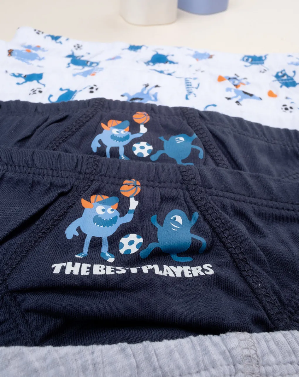 Prenatal Intimo E Calze-Pack 7 Slip Bambino Dinosauro