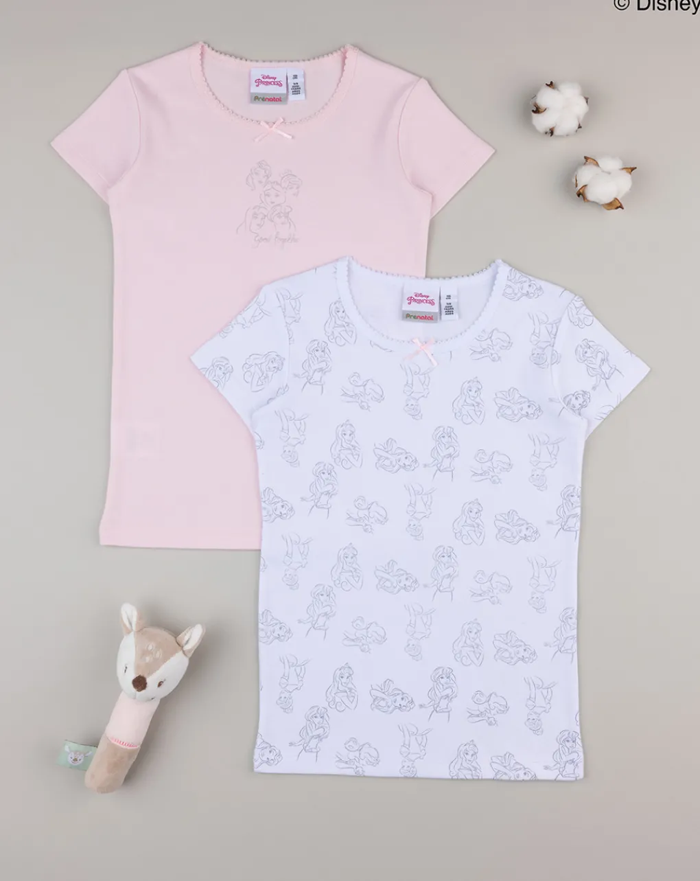 Prenatal Intimo E Calze-Pack 2 T-Shirt Bimba "Principesse”