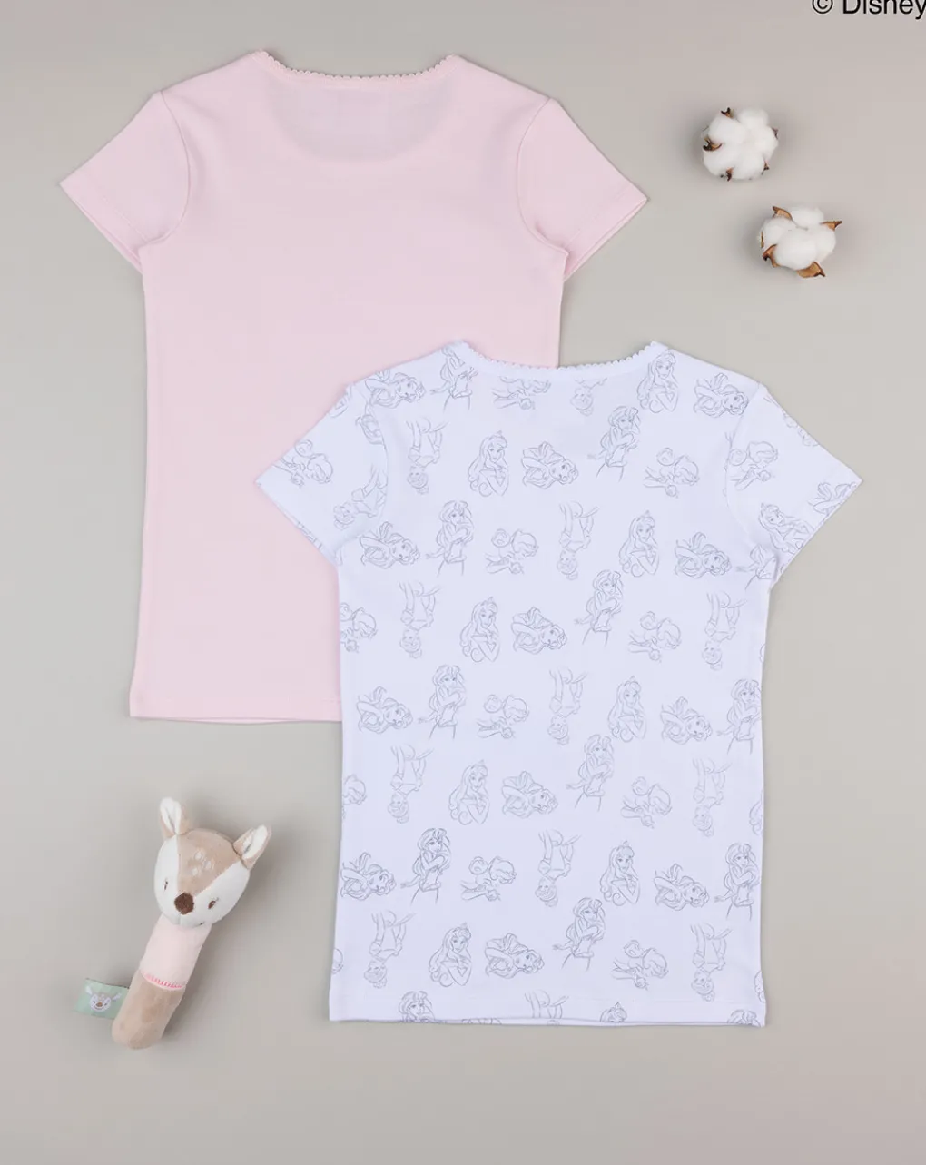 Prenatal Intimo E Calze-Pack 2 T-Shirt Bimba "Principesse”