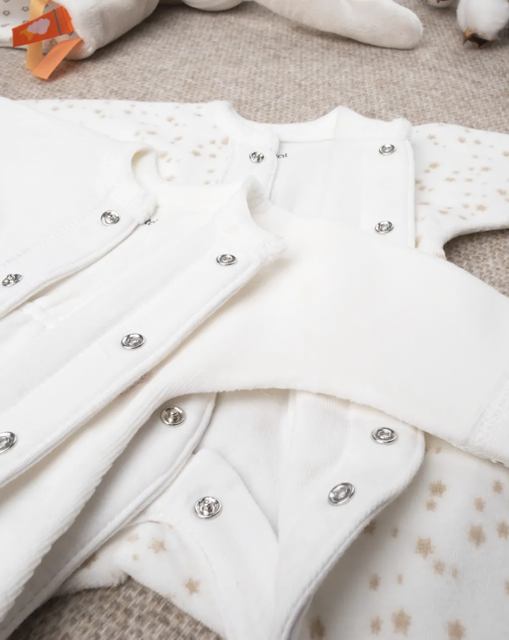 Prenatal Prematuri-Pack 2 Tutine Extrasmall "Stelline”