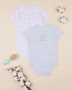 Prenatal Body Intimo E Calze-Pack Due Body Mezze Maniche Bimba