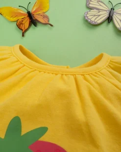 Prenatal Abiti Completi E Tutine-Pagliaccetto Bimba Jersey Giallo