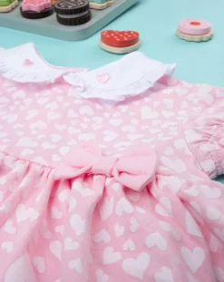 Prenatal Abiti Completi E Tutine-Pagliaccetto Bimba Jersey A Fiori