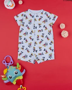 Prenatal Abiti Completi E Tutine-Pagliaccetto Bimbo "Mickey Mouse” Grigio