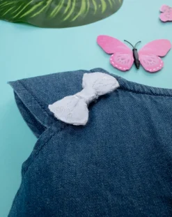 Prenatal Abiti Completi E Tutine-Pagliaccetto Chambray Bimba Denim