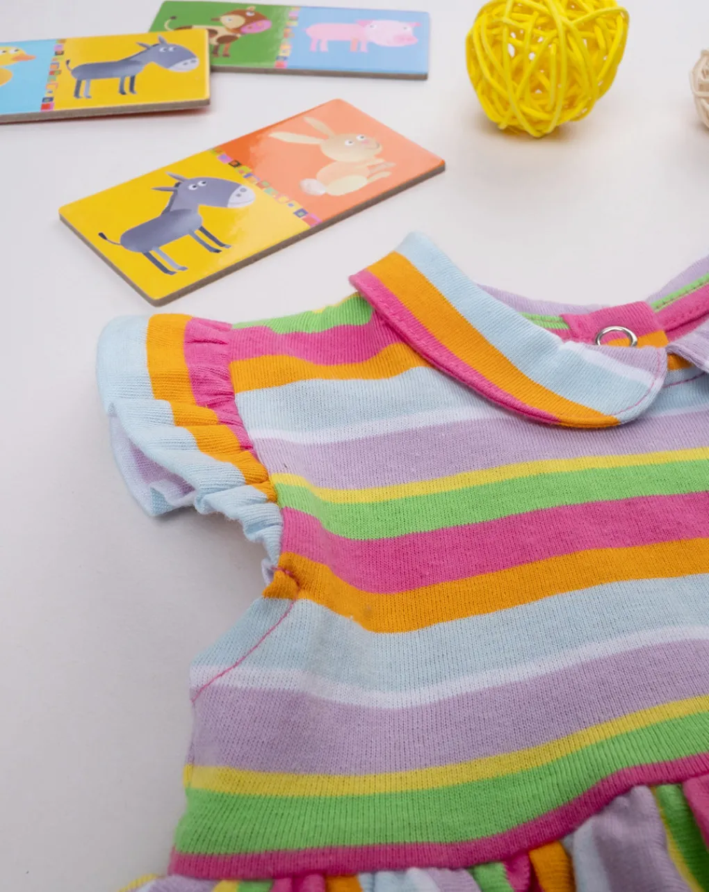 Prenatal Abiti Completi E Tutine-Pagliaccetto Jersey Bimba Multicolor
