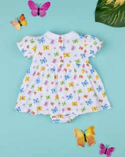 Prenatal Abiti Completi E Tutine-Pagliaccetto Jersey Bimba "Farfalle”