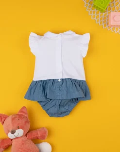 Prenatal Abiti Completi E Tutine-Pagliaccetto Jersey Bimba Con Gonna