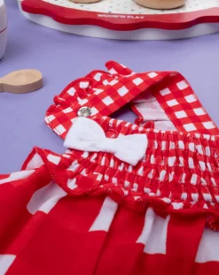 Prenatal Abiti Completi E Tutine-Pagliaccetto Jersey Bimba Rosso