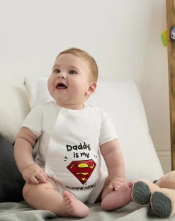 Prenatal Abiti Completi E Tutine-Pagliaccetto Jersey Bimbo "Superhero”