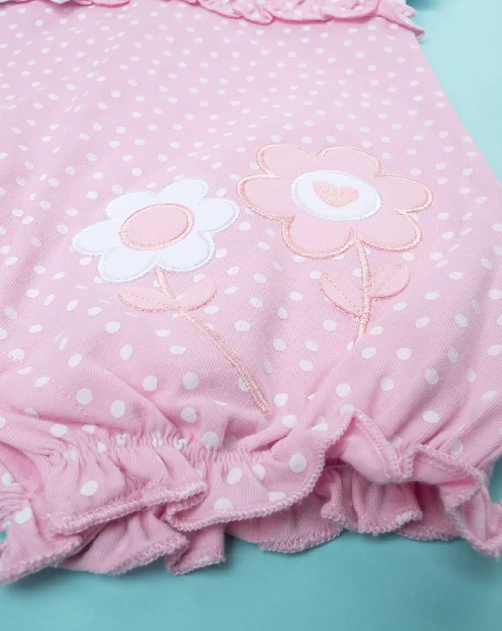 Prenatal Abiti Completi E Tutine-Pagliaccetto Neonata Floreale Rosa E Bianco