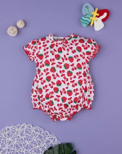Prenatal Abiti Completi E Tutine-Pagliaccetto Neonata Jersey Fragoline