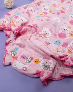 Prenatal Abiti Completi E Tutine-Pagliaccetto Neonata Jersey Fantasia Allover
