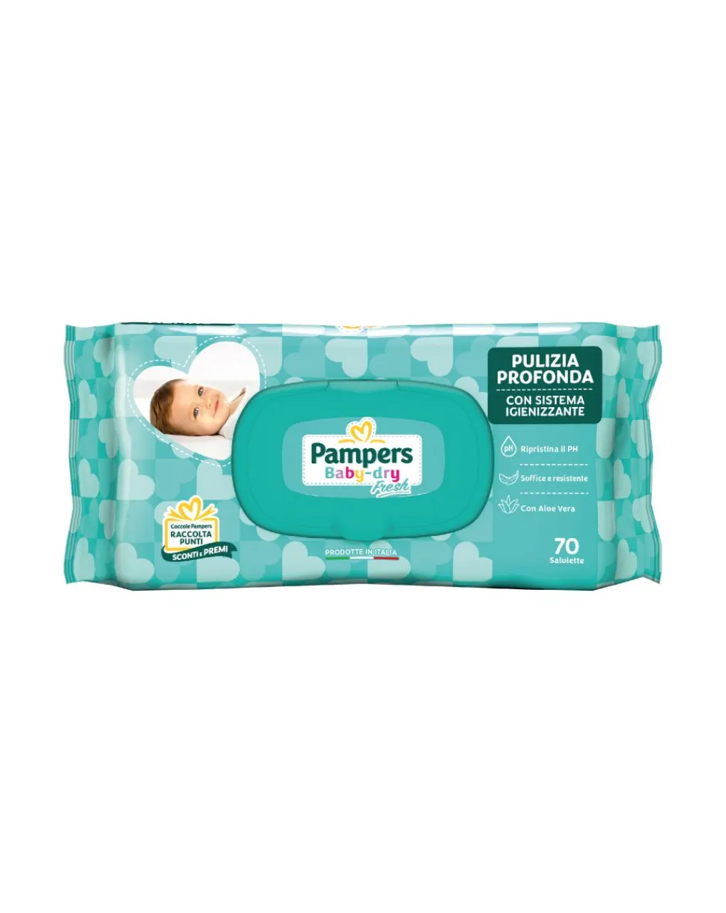 Pampers Salviettine E Traversine-- Baby Fresh Nuova Trama X70