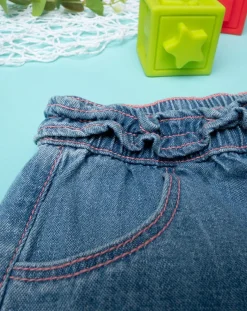 Prenatal Jeans Pantaloni E Salopette-Pantaloncini Denim Bambina Fruit