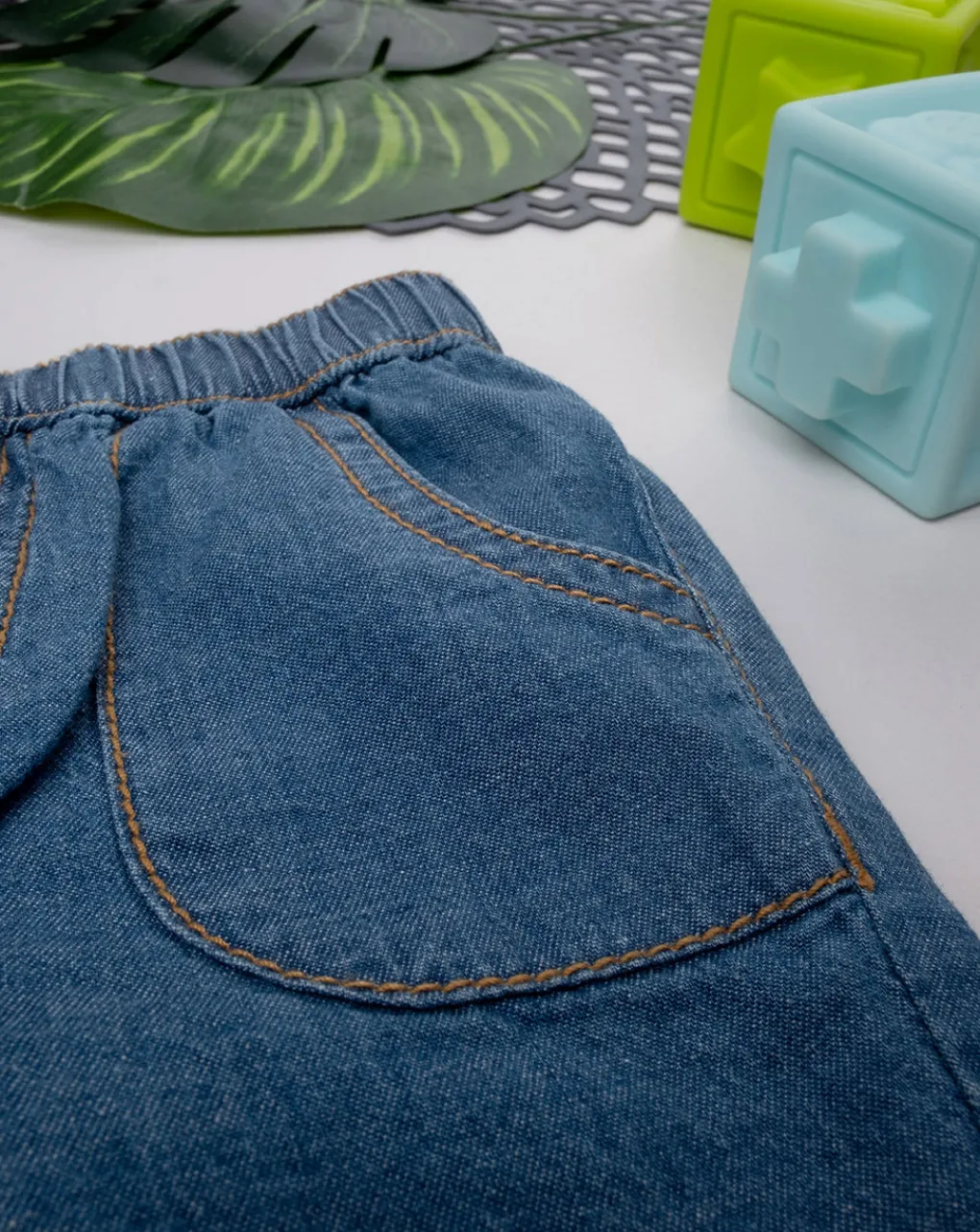 Prenatal Accessori Neonato-Pantaloncino Corto Bambino Con Risvolto
