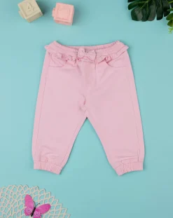 Prenatal Jeans Pantaloni E Salopette-Pantalone Baggy Bimba Rosa