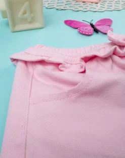 Prenatal Jeans Pantaloni E Salopette-Pantalone Baggy Bimba Rosa