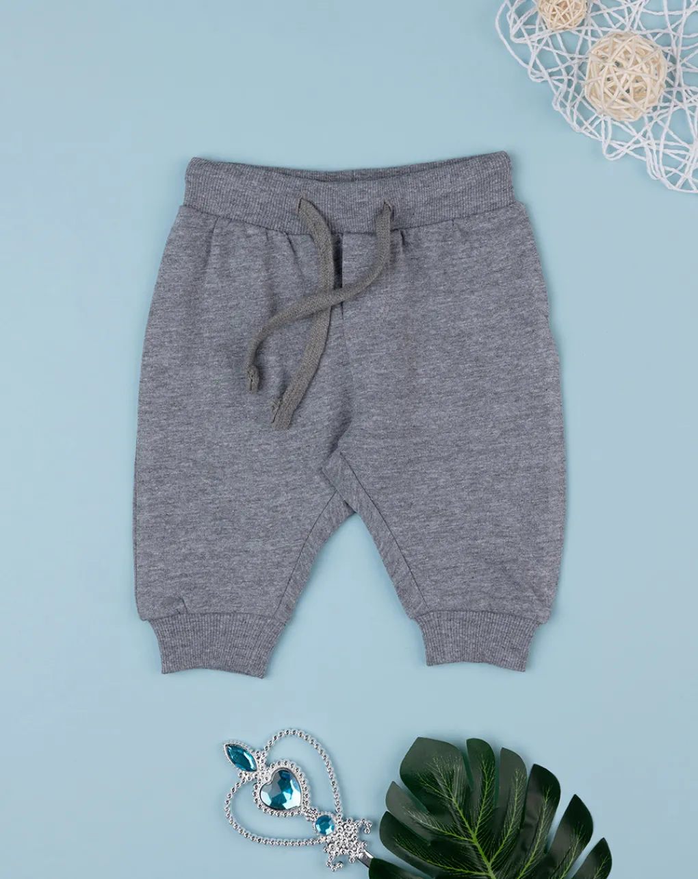Prenatal Jeans Pantaloni E Salopette-Pantalone Basico French Terry Bimbo