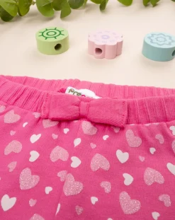 Prenatal Pantaloni E Salopette-Pantalone Bimba Fucsia