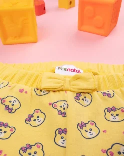 Prenatal Pantaloni E Salopette-Pantalone Bimba Giallo