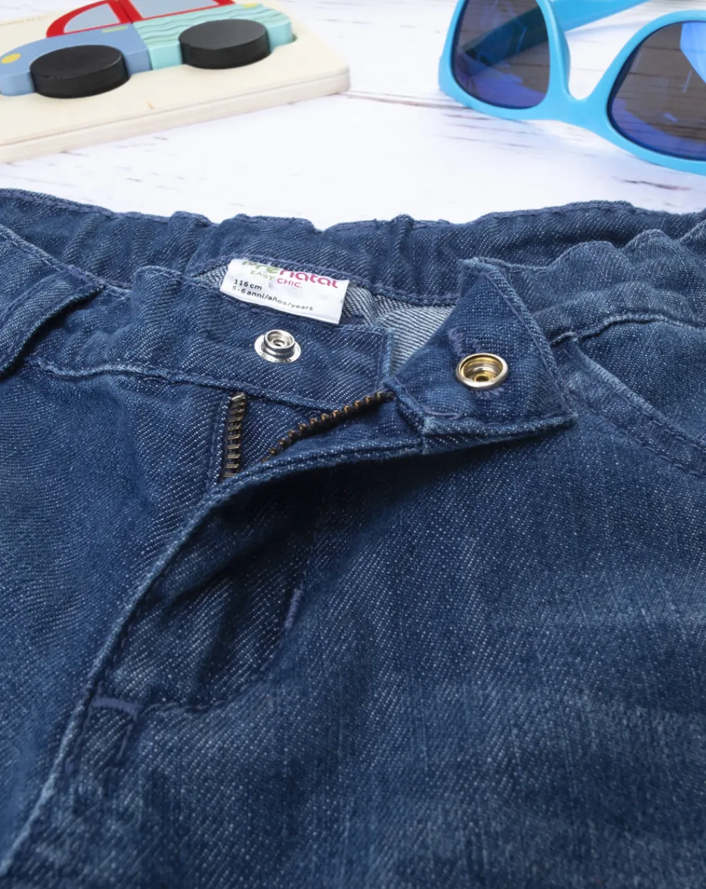 Prenatal Jeans Pantaloni E Salopette-Pantalone Blu Denim Girl