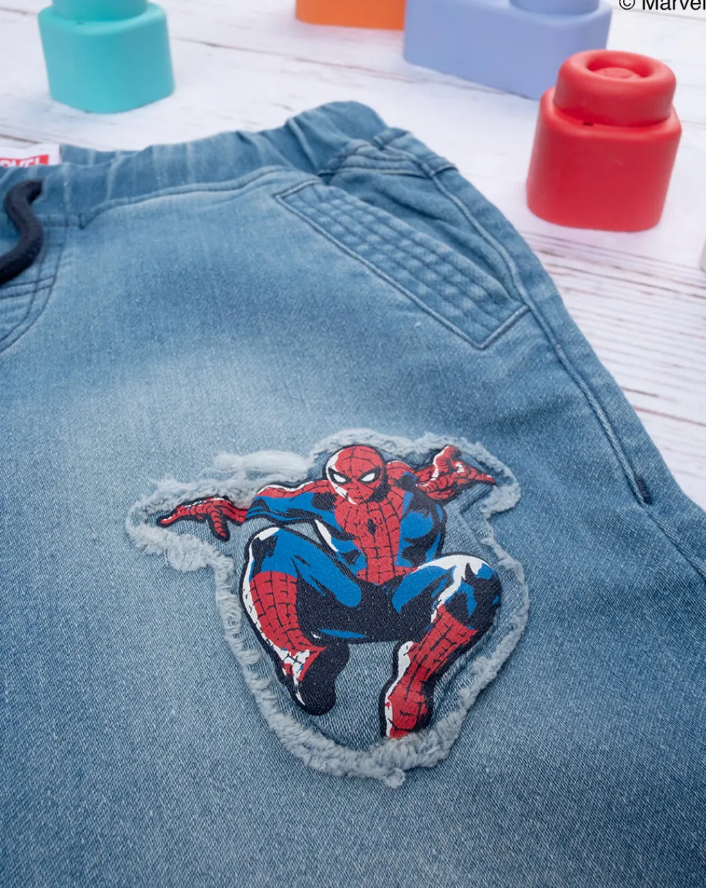 Prenatal Jeans Pantaloni E Salopette-Pantalone Denim Bimbo "Spiderman”