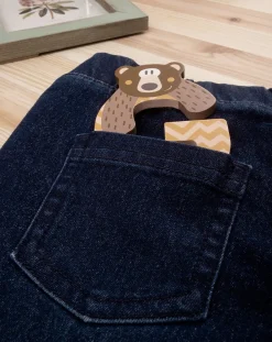 Prenatal Jeans Pantaloni E Salopette-Pantalone Denim Girl Ricamato