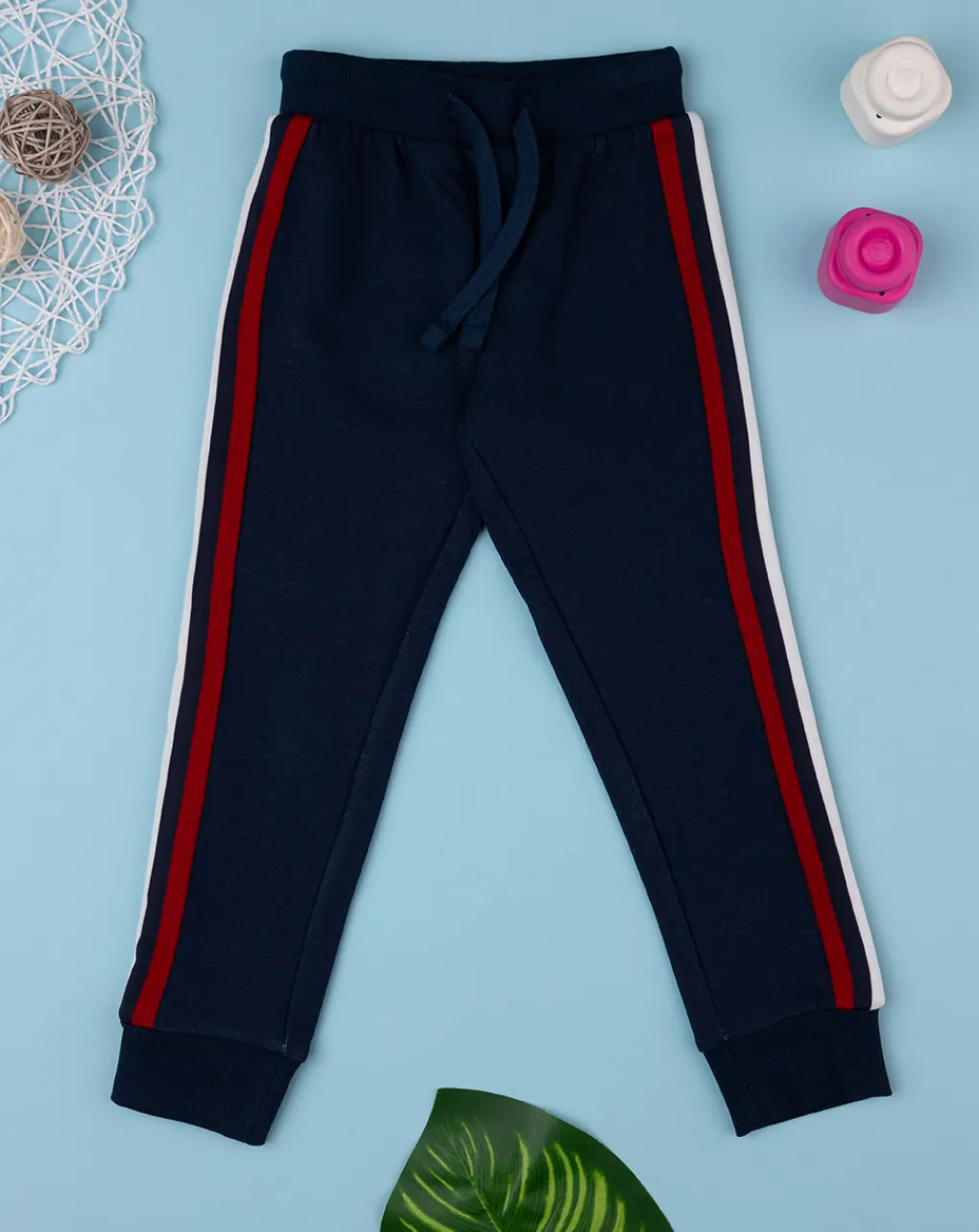 Prenatal Jeans Pantaloni E Salopette-Pantalone Felpa Basico Bambino Con Inserti