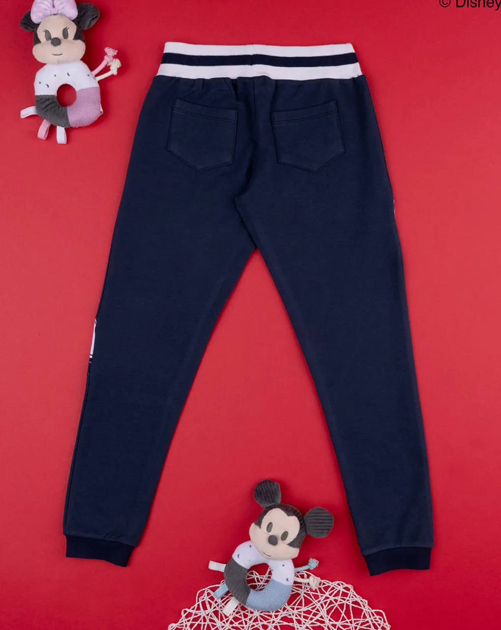 Prenatal Jeans Pantaloni E Salopette-Pantalone Felpato Bimba "Mickey&Minnie”