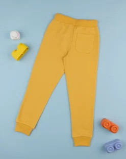 Prenatal Jeans Pantaloni E Salopette-Pantalone Felpato Bimbo Giallo