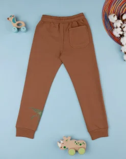 Prenatal Jeans Pantaloni E Salopette-Pantalone Felpato Bimbo Marrone