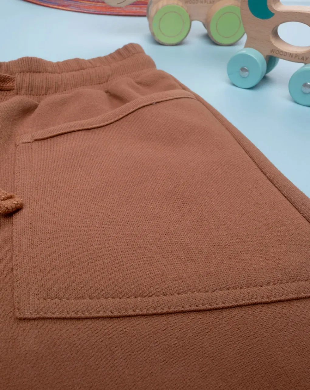 Prenatal Jeans Pantaloni E Salopette-Pantalone Felpato Bimbo Marrone