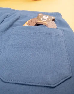 Prenatal Jeans Pantaloni E Salopette-Pantalone Felpato Blu