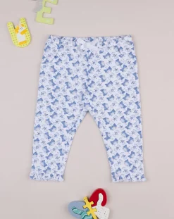 Prenatal Jeans Pantaloni E Salopette-Pantalone French Terry Bimba Blu
